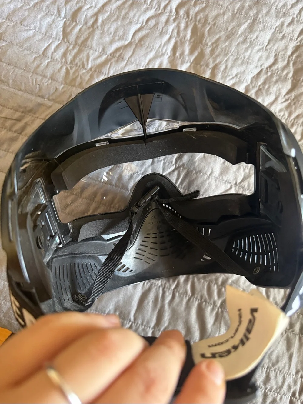 Black Paintball/VR Mask - Black